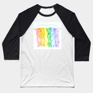 Rainbow Drool Baseball T-Shirt